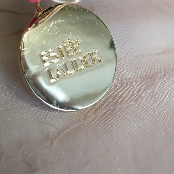 Estee Lauder Beautiful Red Cosmetic Bag With Gold Stars and Details. - Picture 8 of 16